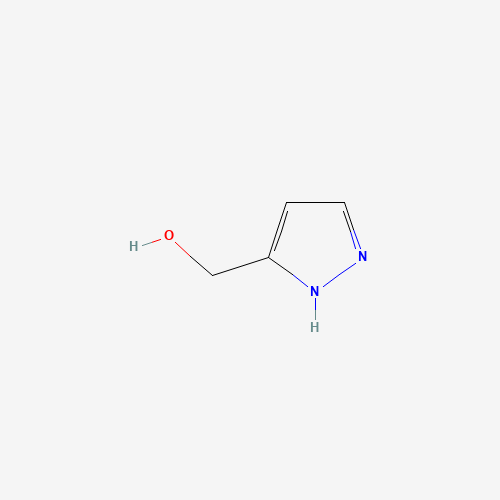 Szkielet 2D (1H-Pyrazol-3-yl)methanol, CAS 23585-49-1, wzór C4H6N2O