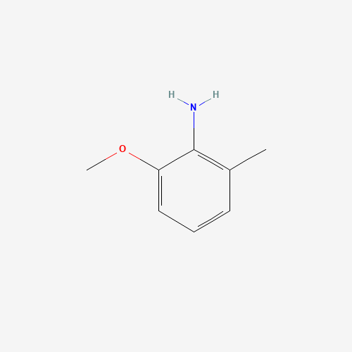 Szkielet 2D 2-Methoxy-6-methylaniline, CAS 50868-73-0, wzór C8H11NO