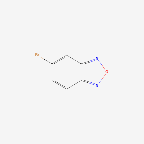 Szkielet 2D 5-broMo-2,1,3-benzoxadiazole, CAS 51376-06-8, wzór C6H3BrN2O