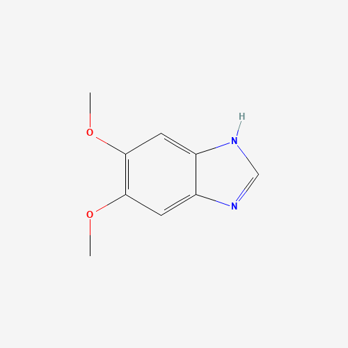 Szkielet 2D 5,6-diMethoxybenziMidazole, CAS 72721-02-9, wzór C9H10N2O2